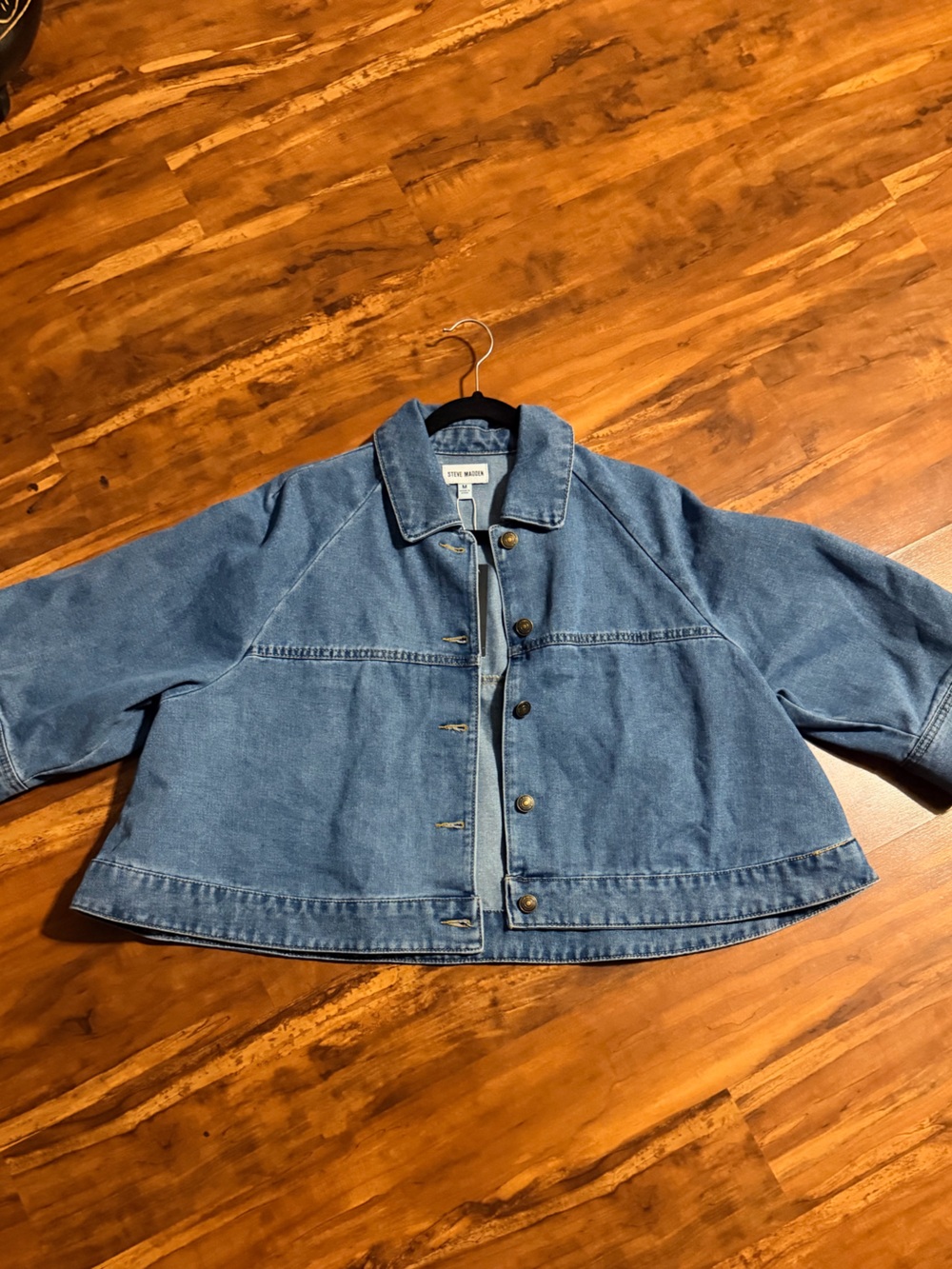 Steve Madden Blue Denim Jean Jacket